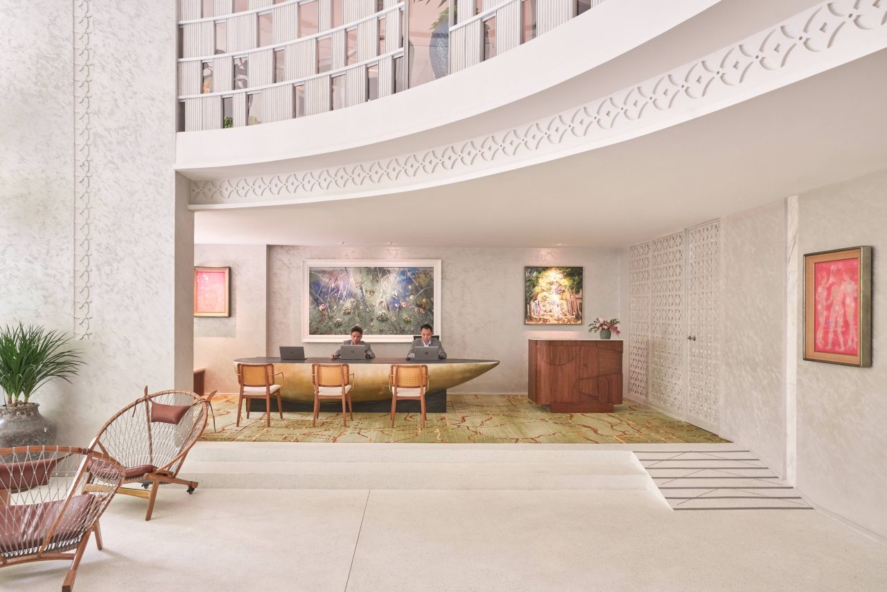A Rooftop and Wellness Stay in Central Saigon: Inside Silverland Mây 2 Reception and lobby lounge at Silverland Mây Hotel, District 1 Saigon