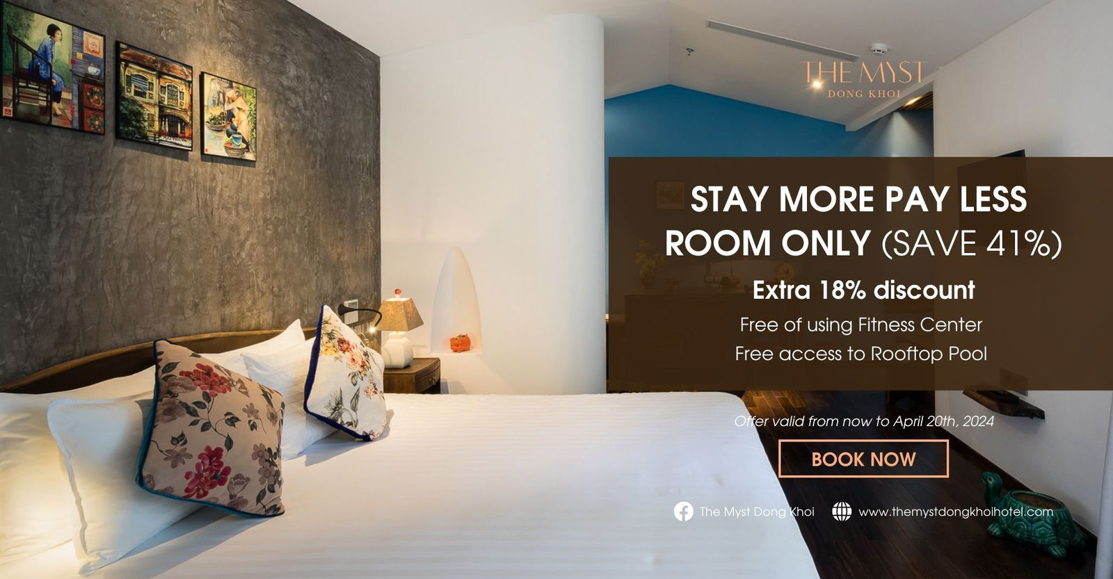 THE MYST – STAY MORE PAY LESS – ROOM ONLY (SAVE 41%)