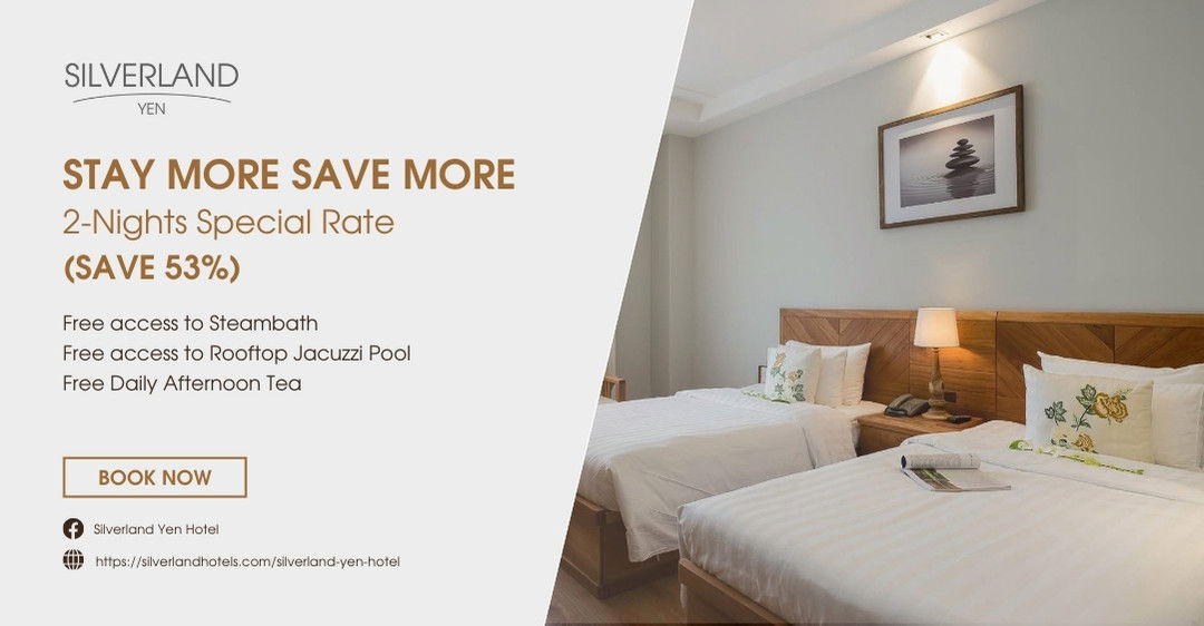 Stay More Save More – 2-Nights Special Rate (Breakfast)