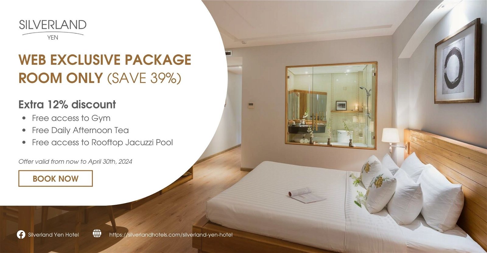 SILVERLAND YEN – WEB EXCLUSIVE – ROOM ONLY (SAVE 39%)