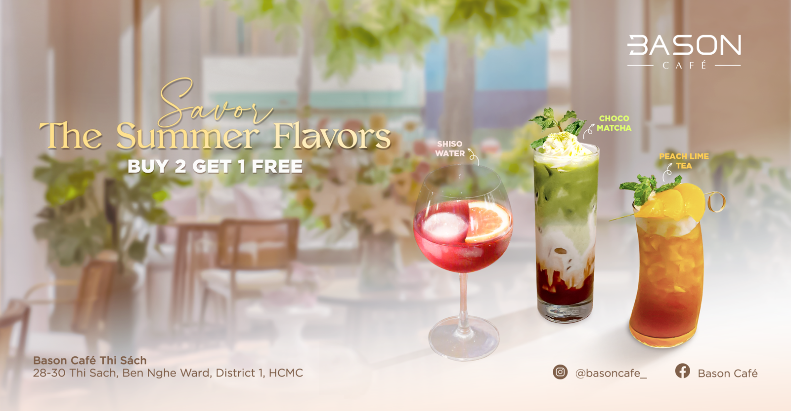 BASON CAFÉ – Savor The Summer Flavors