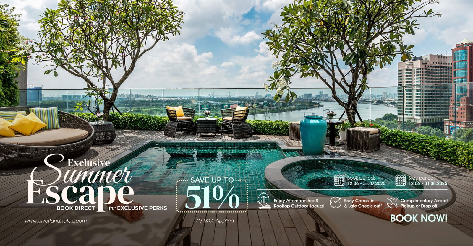 Exclusive Summer Escape – Silverland Jolie Hotel