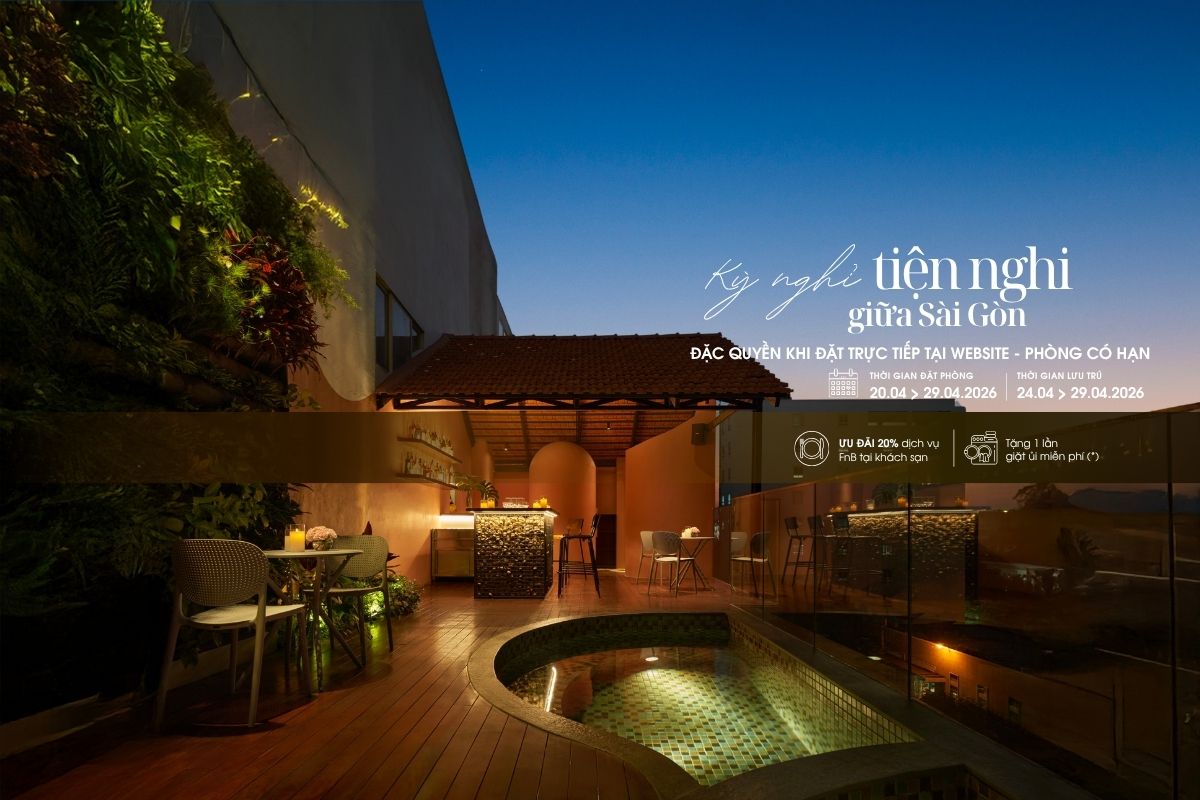 Lưu trú dễ dàng với kỳ nghỉ tại trung tâm Sài Gòn – Silverland Sil