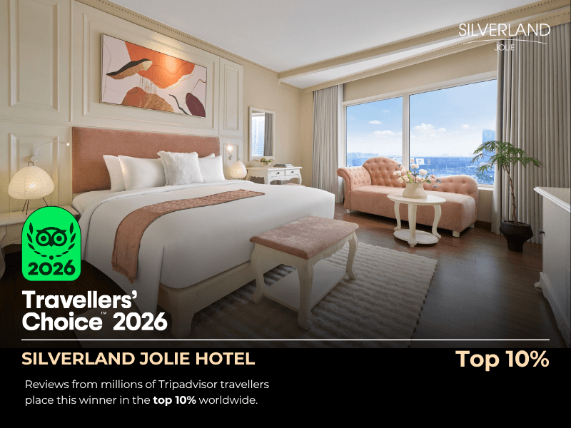 Six Silverland Hospitality Hotels Honoured with Tripadvisor Travellers' Choice 2026 5 Silverland Jolie Hotel