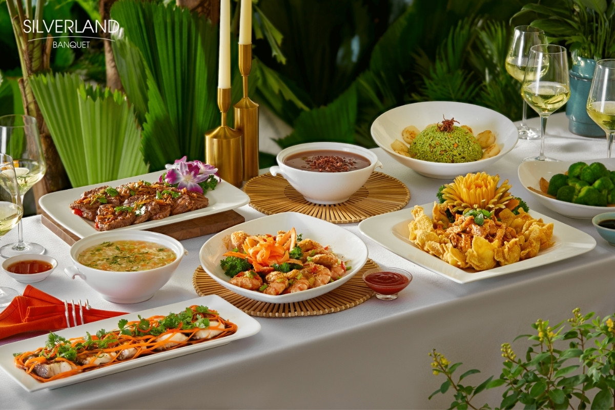 Year End Party in Saigon: Buffet or Set Menu? A Practical Decision Guide 2 The Nest Restaurant year end party buffet or set men