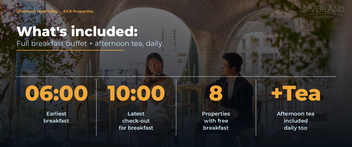 hotel free breakfast district 1 hcmc 1