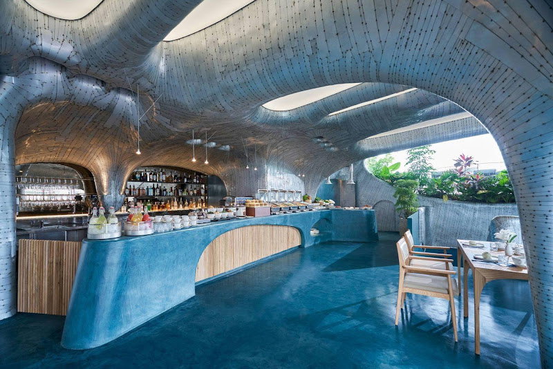 The open layout at Smith's Kitchen & Bar, where the same design that won Most Romantic Ambience in Asia sets the tone for a Christmas dinner