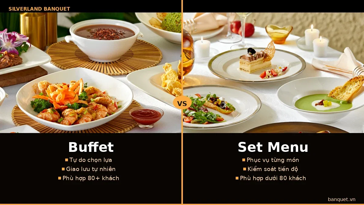 Buffet hay Set Menu Khác Nhau Ở Điều Gì Quan Trọng Nhất