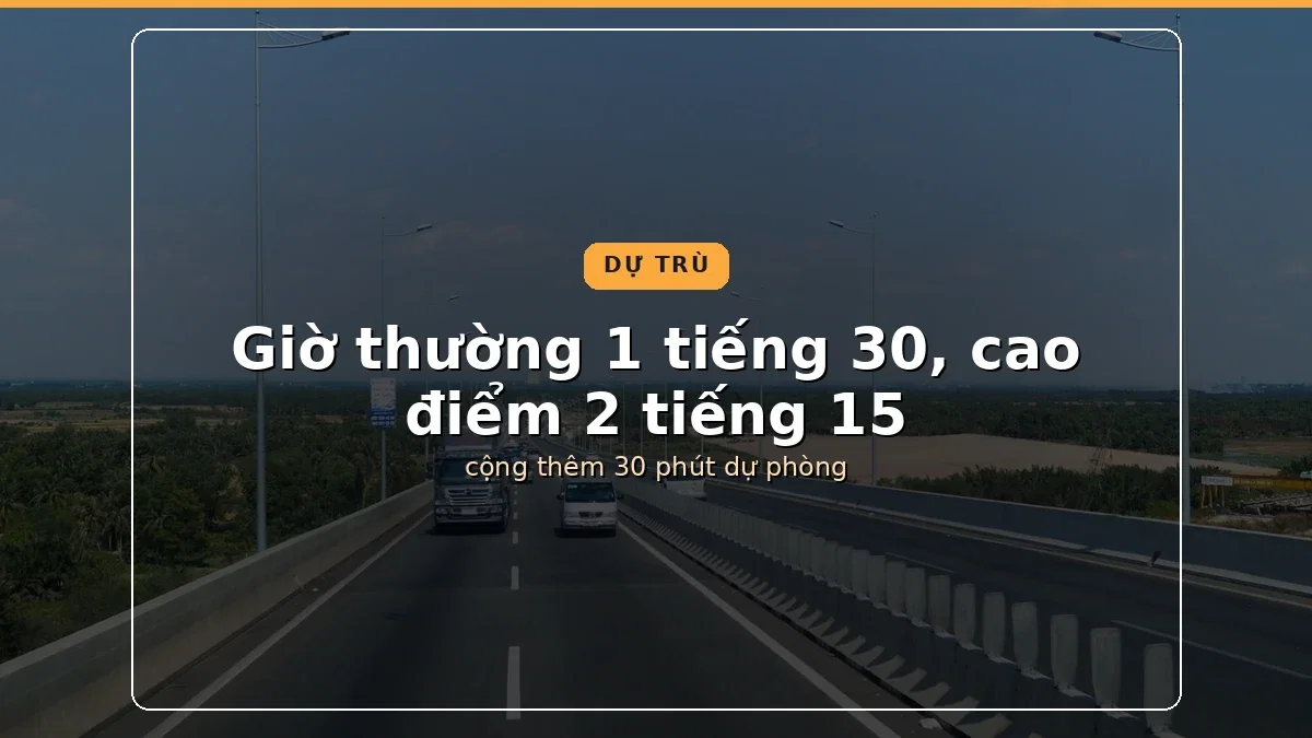 Sân bay Long Thành: khai thác từng giai đoạn và đi từ Quận 1 mất bao lâu 3 Cao tốc đi sân bay Long Thành, kèm mức dự trù thời gian giờ thường và giờ cao điểm