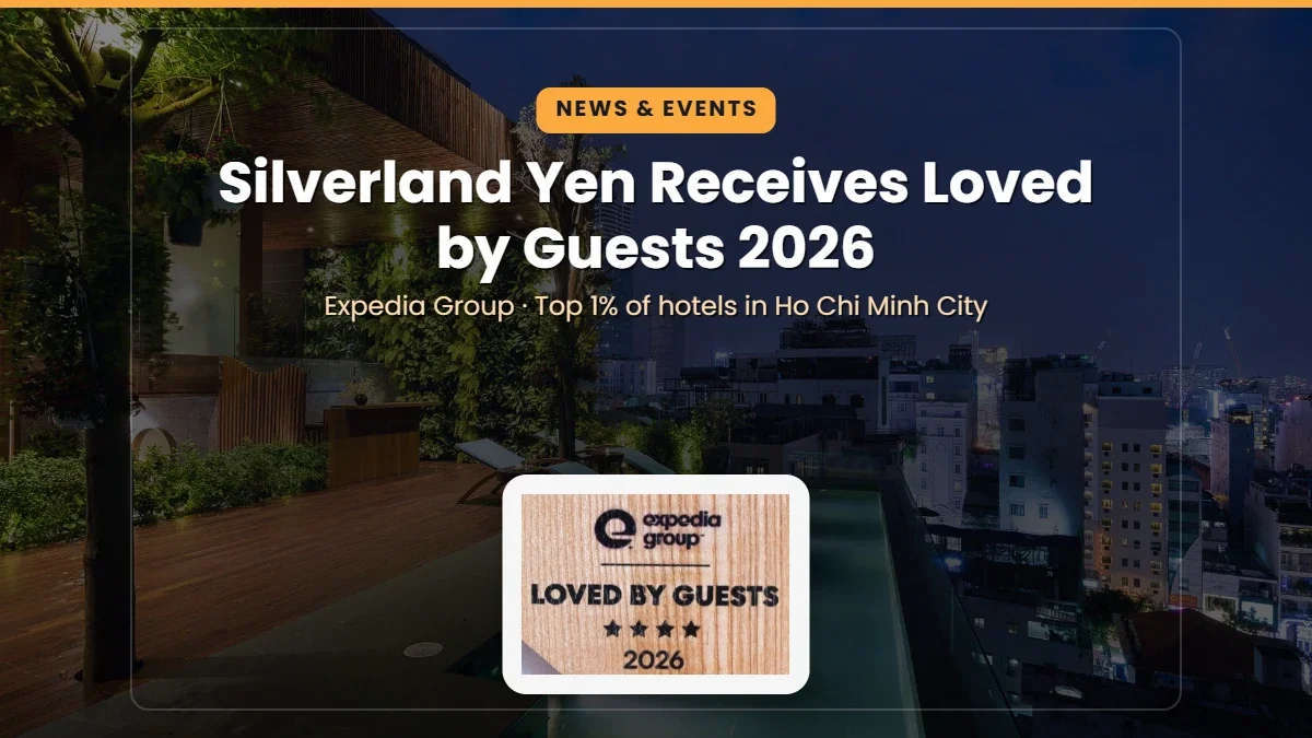 Silverland Yen Recognised Loved by Guests 2026 award by Expedia Group